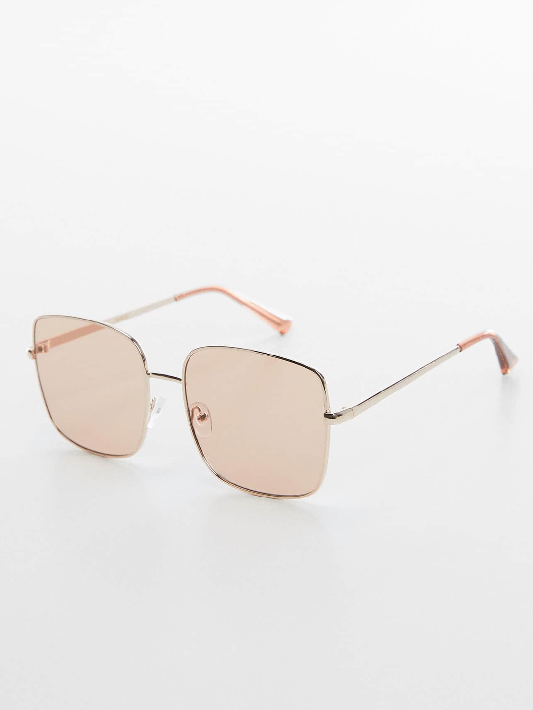 

MANGO Women Square Sunglasses with UV Protected Lens, Brown