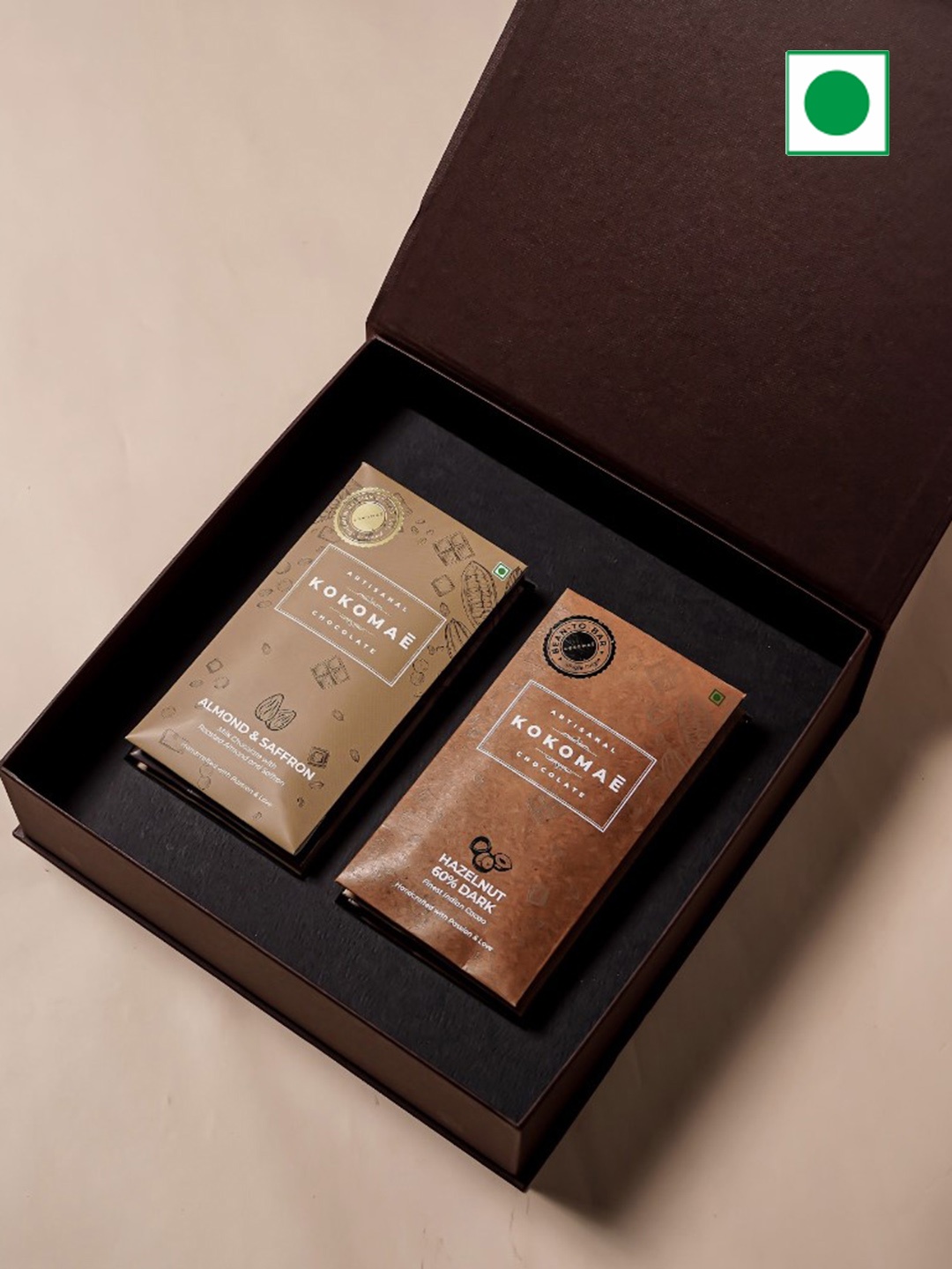 

Kokomae Artisanal Chocolate Kokoma Gift Hamper-500 gms, Black