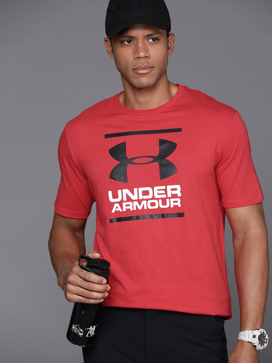 

UNDER ARMOUR GL Foundation Short Sleeve Training T-shirt, Red