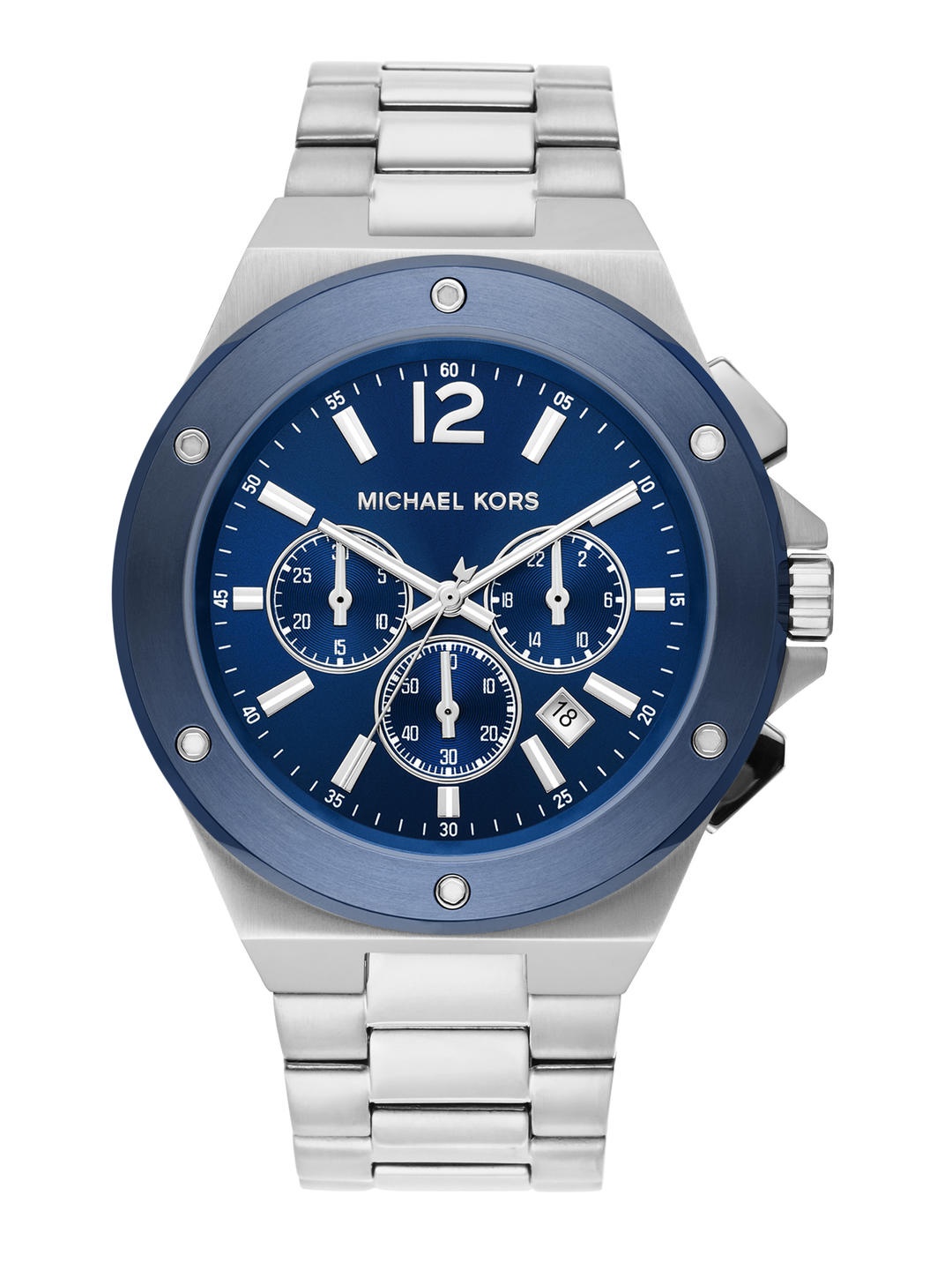 

Michael Kors Men Lennox Analogue Watch MK8938, Blue