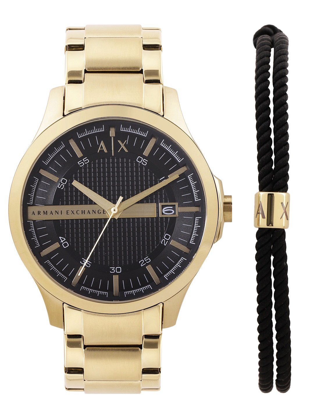 

Armani Exchange Men Analogue Watch With Bracelet, Black