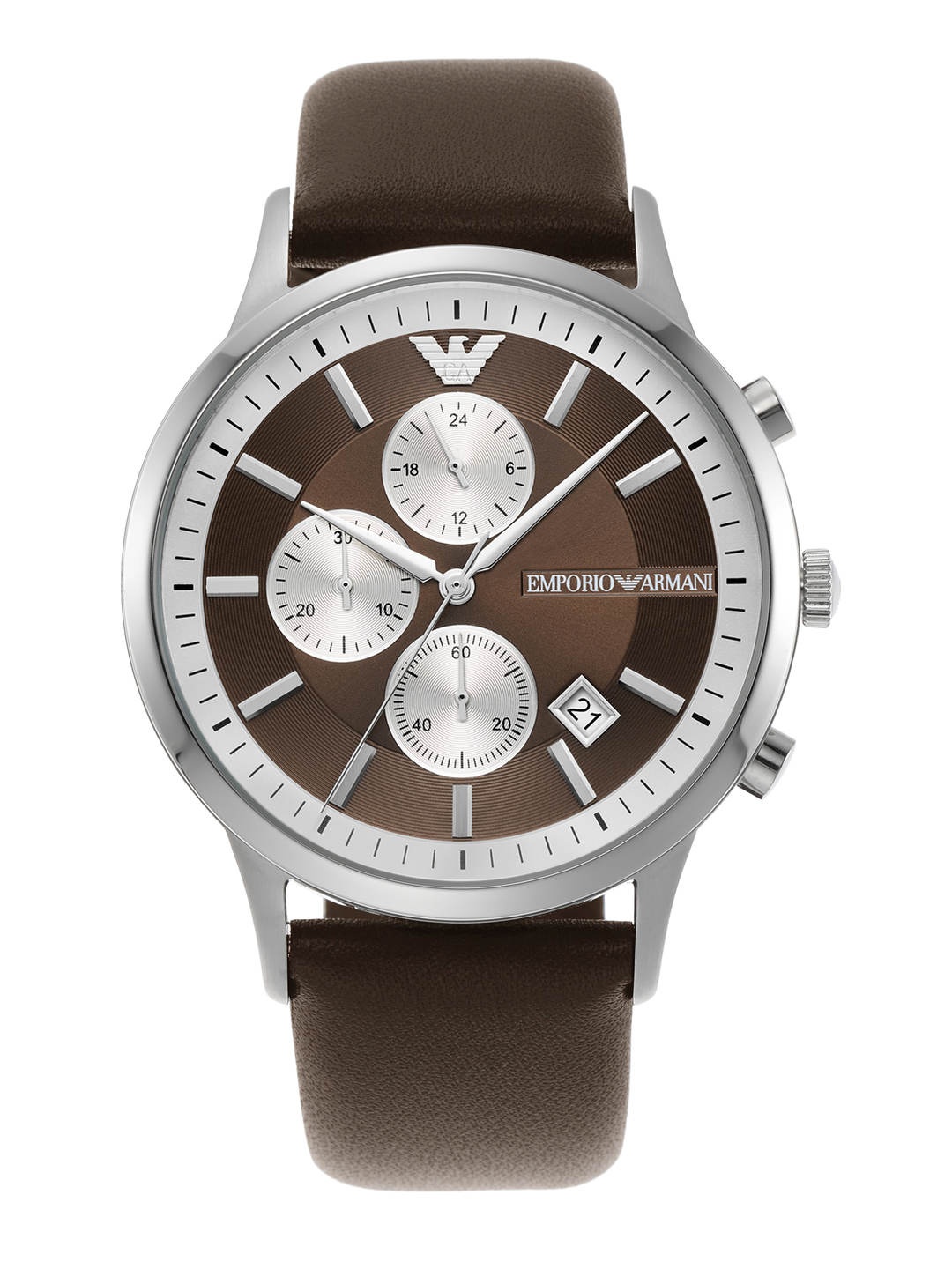 

Emporio Armani Men Analogue Watch AR11490, Brown