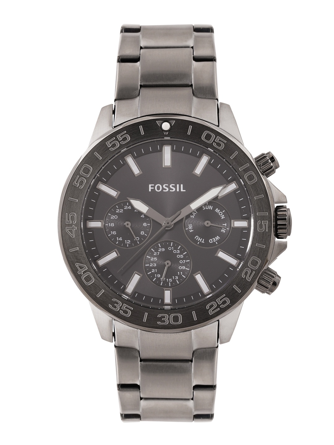 

Fossil Men Bannon Analogue Watch BQ2705, Black
