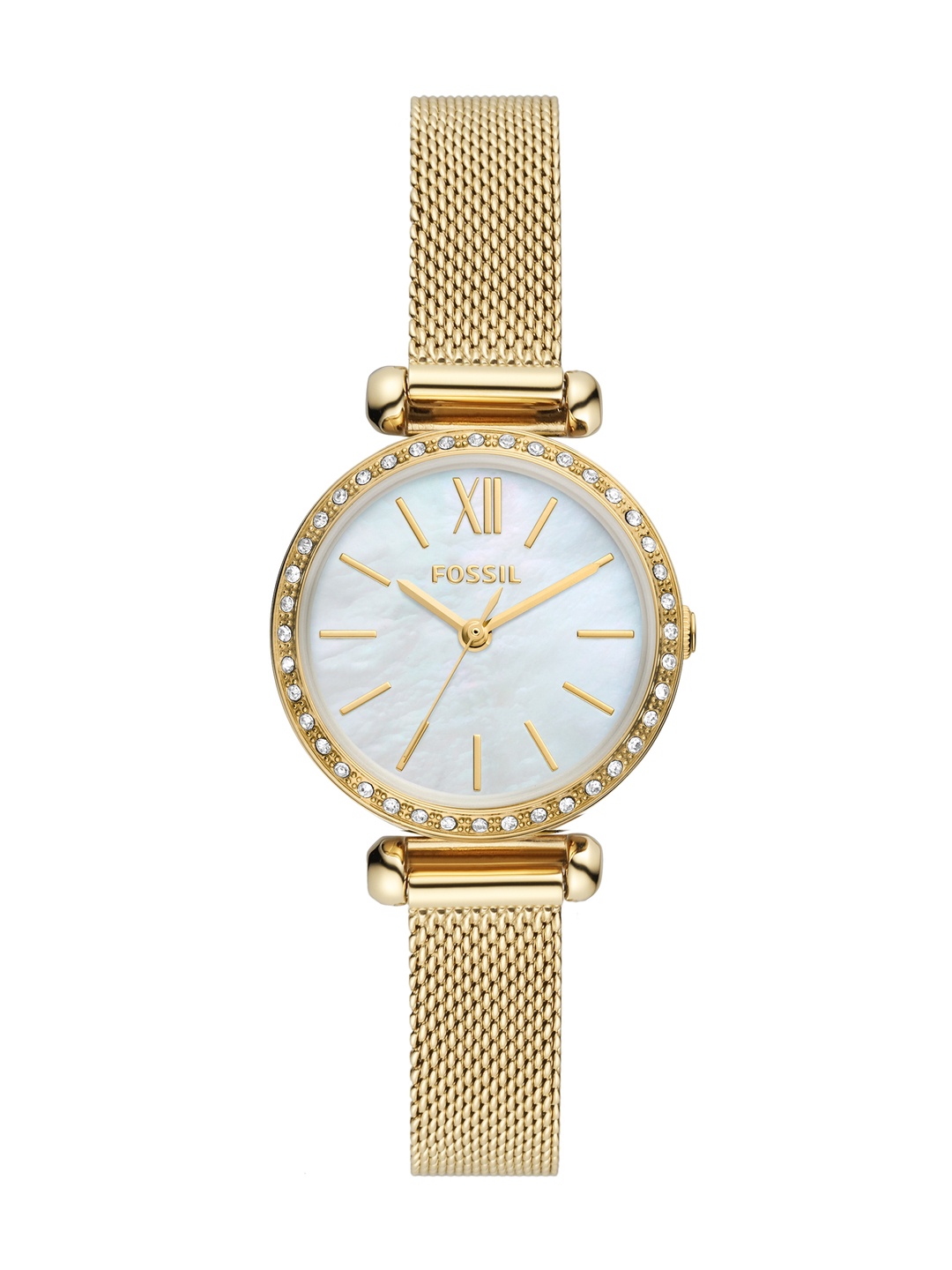

Fossil Women Mother of Pearl Analogue Watch BQ3898, White