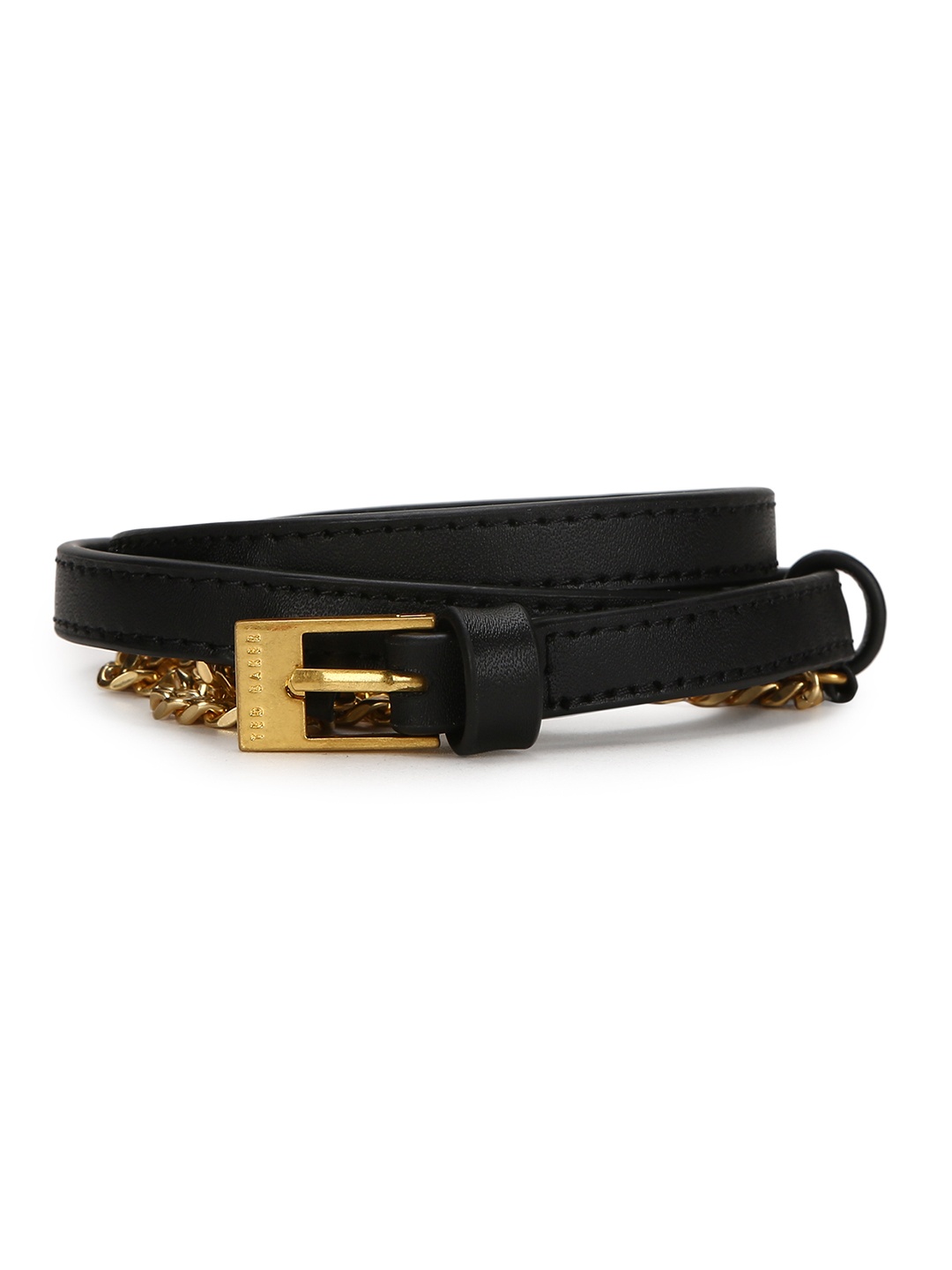 

Ted Baker Women Leather Belt, Black