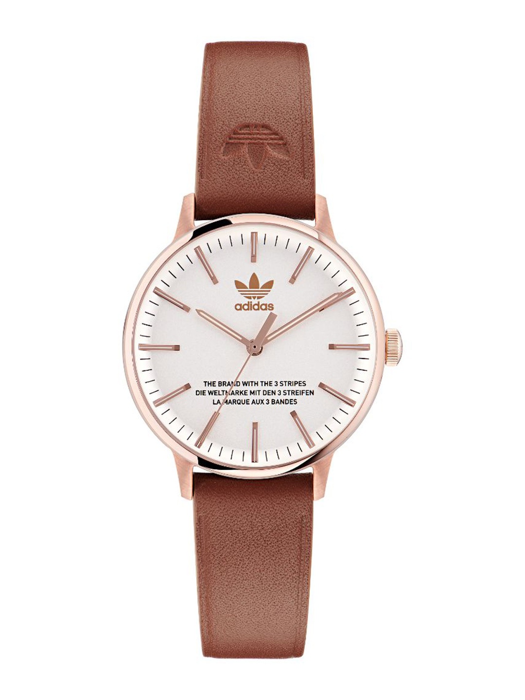 

ADIDAS Originals Women Leather Straps Analogue Watch AOSY22575, White