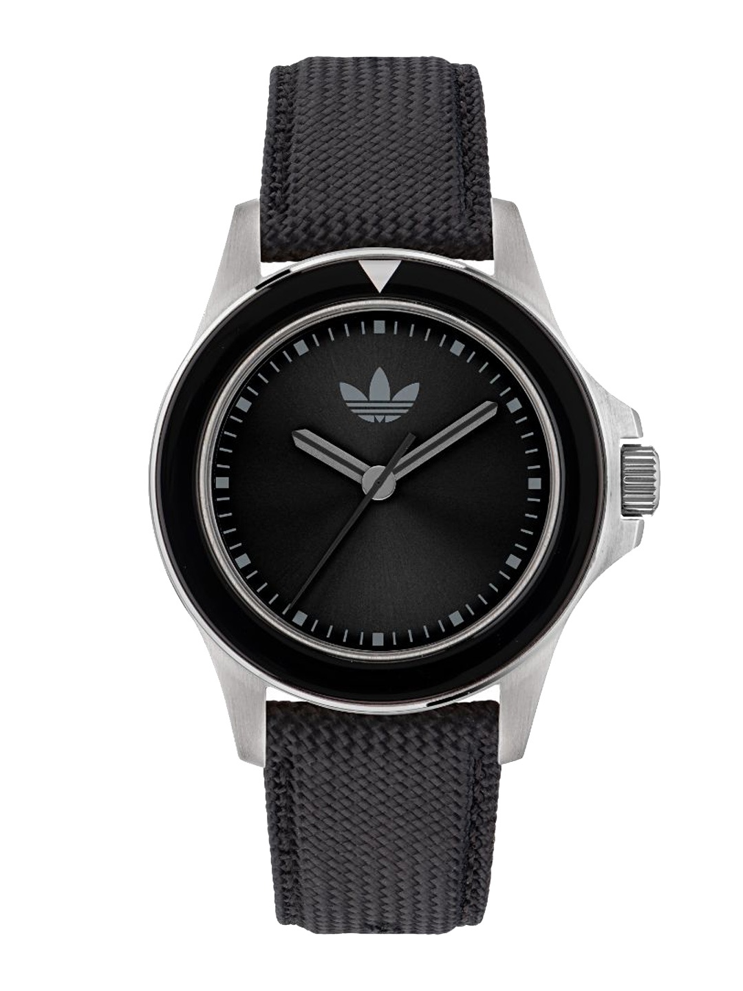 

ADIDAS Originals Unisex Printed Dial & Silicon Straps Analogue Watch AOFH23016, Black