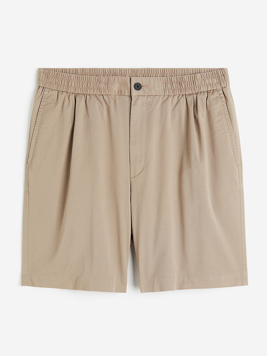 

H&M Men Regular Fit Chino Shorts, Beige