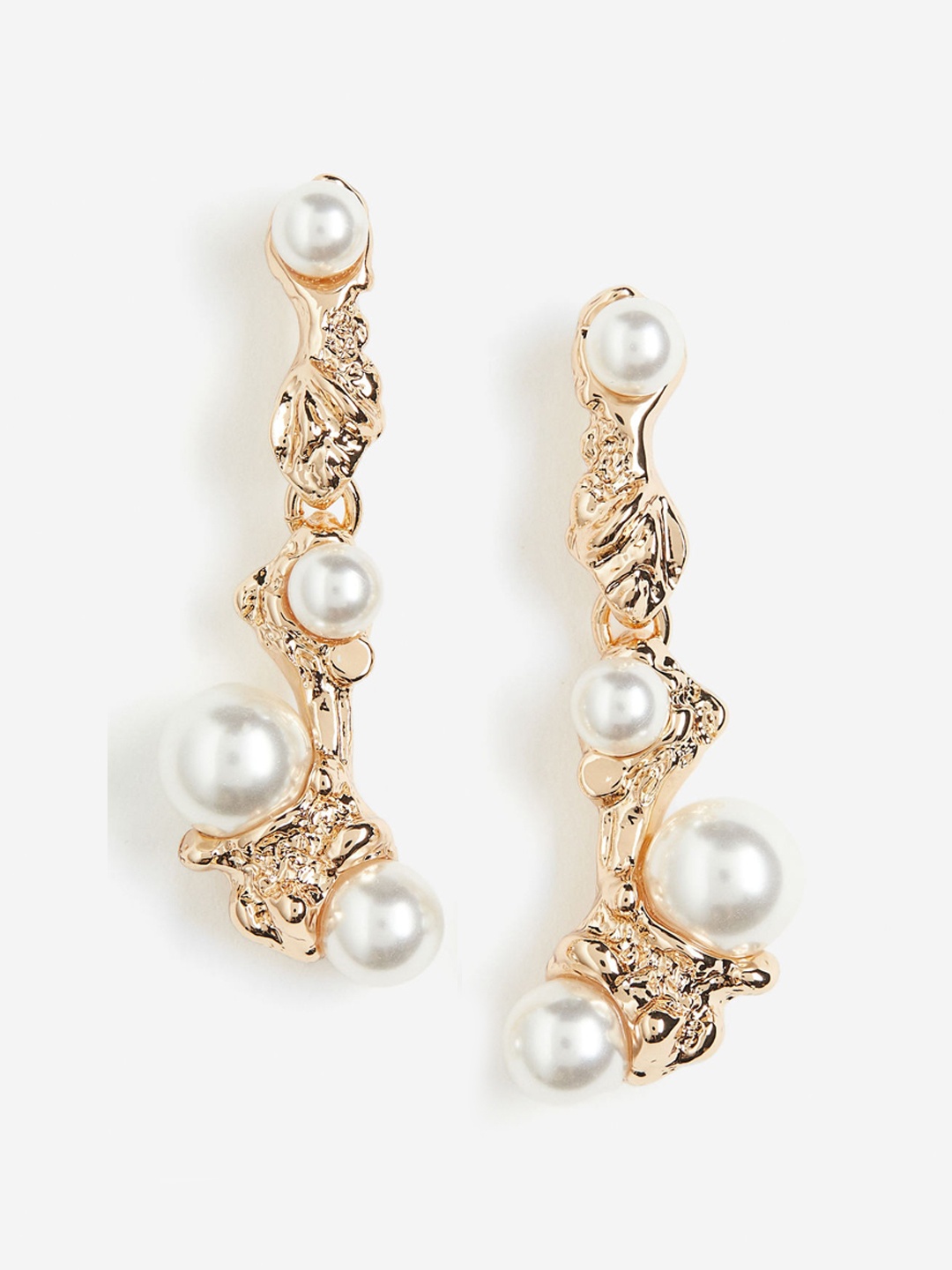 

H&M Pendant Earrings, Gold