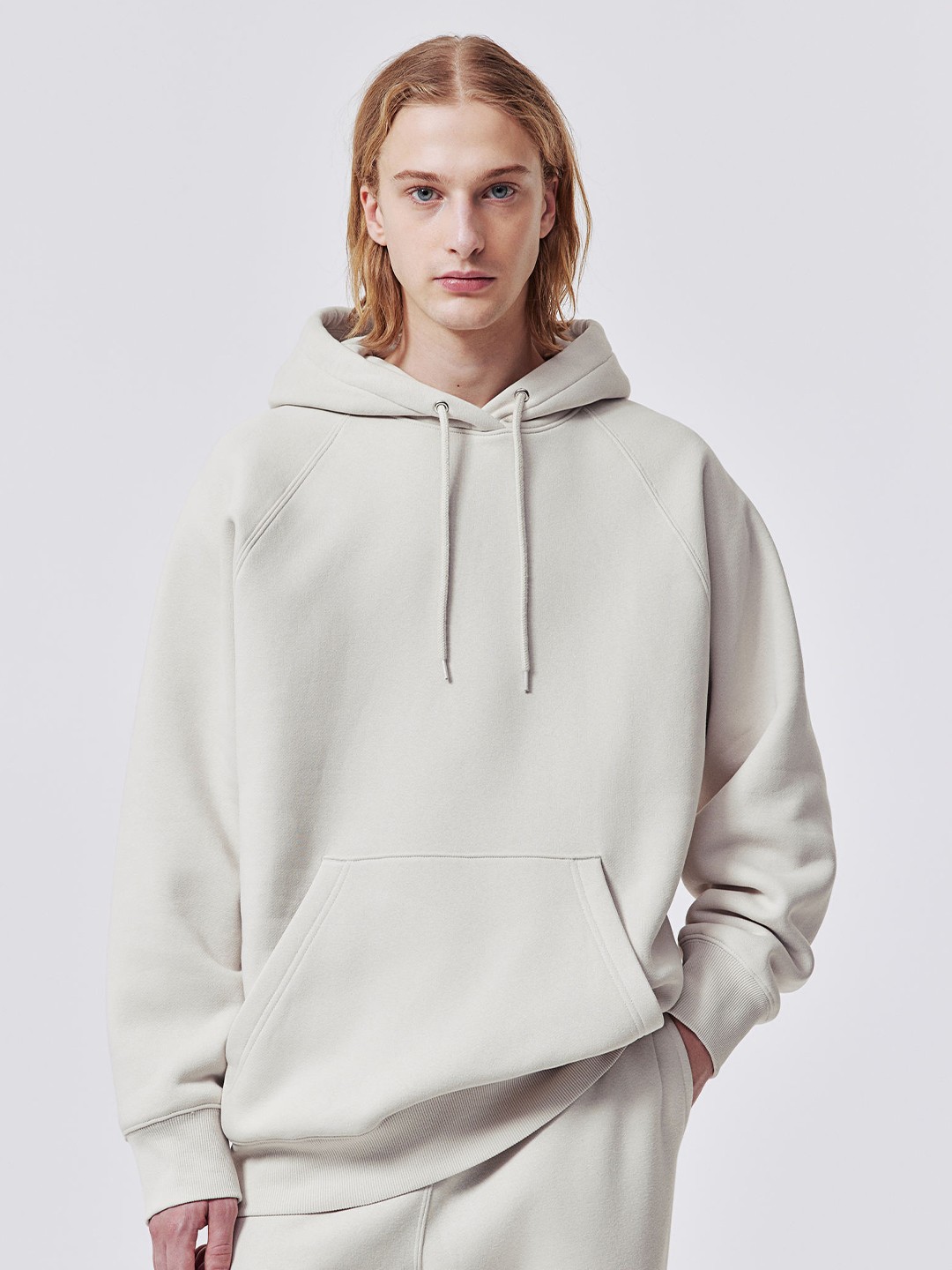 

H&M Oversized Fit Hoodie, Beige