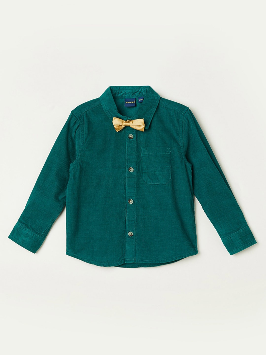 

Juniors by Lifestyle Boys Pure Cotton Casual Shirt, Teal