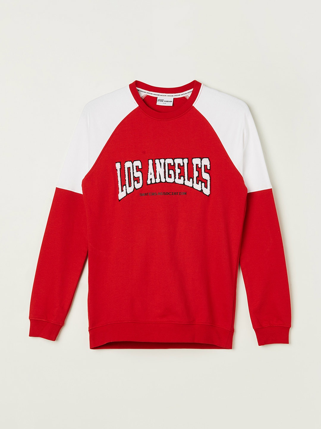 

Fame Forever by Lifestyle Boys Typography Printed Sweatshirt, Red
