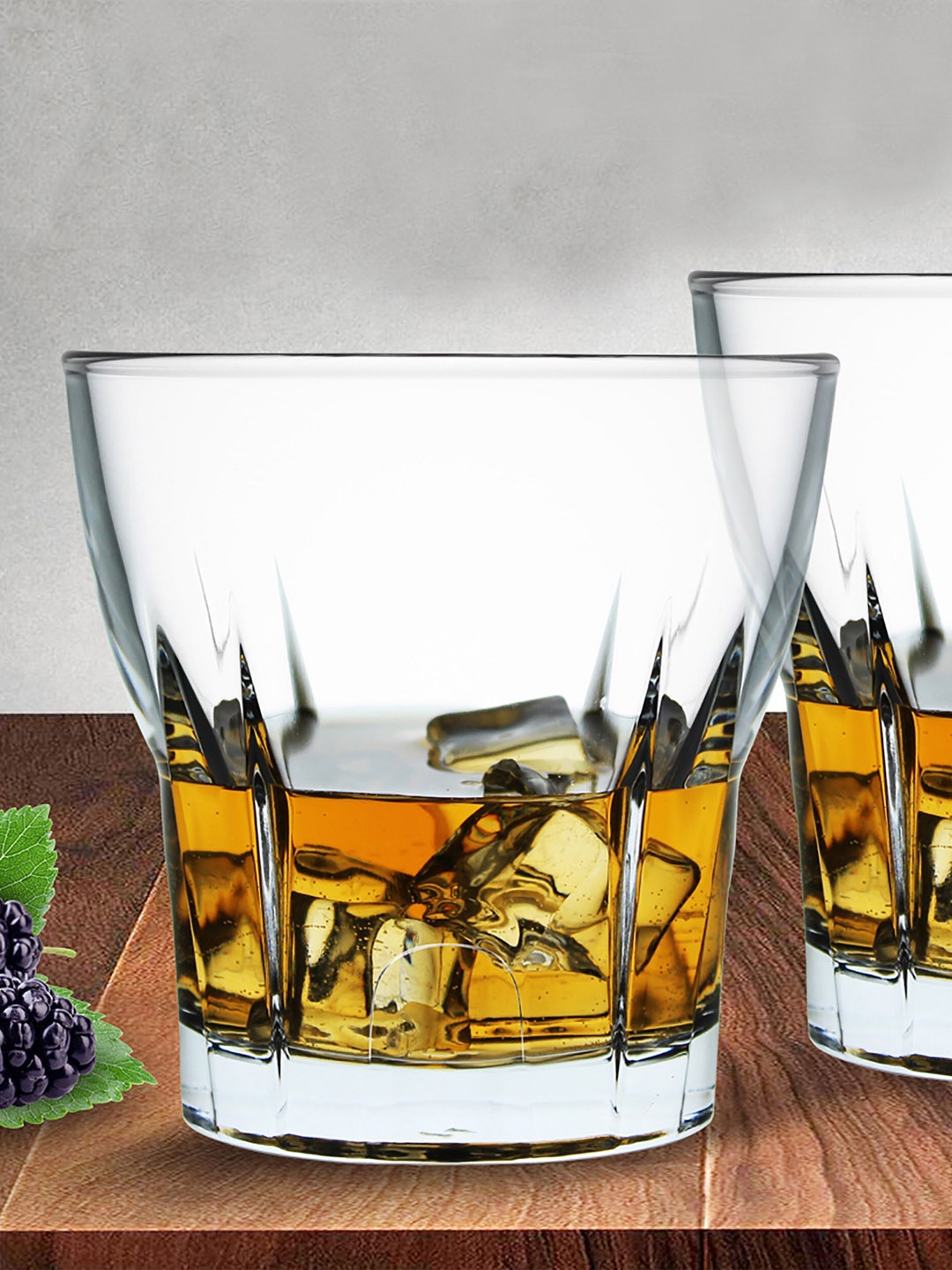 

Pasabahce 6 Pcs Transparent Whisky Glasses-400ml