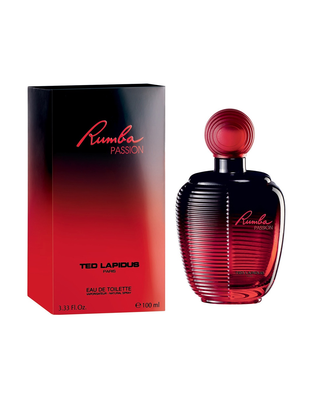 

Ted Lapidus Women Rumba Passion Eau De Toilette Natural Spray - 100 ml, Red