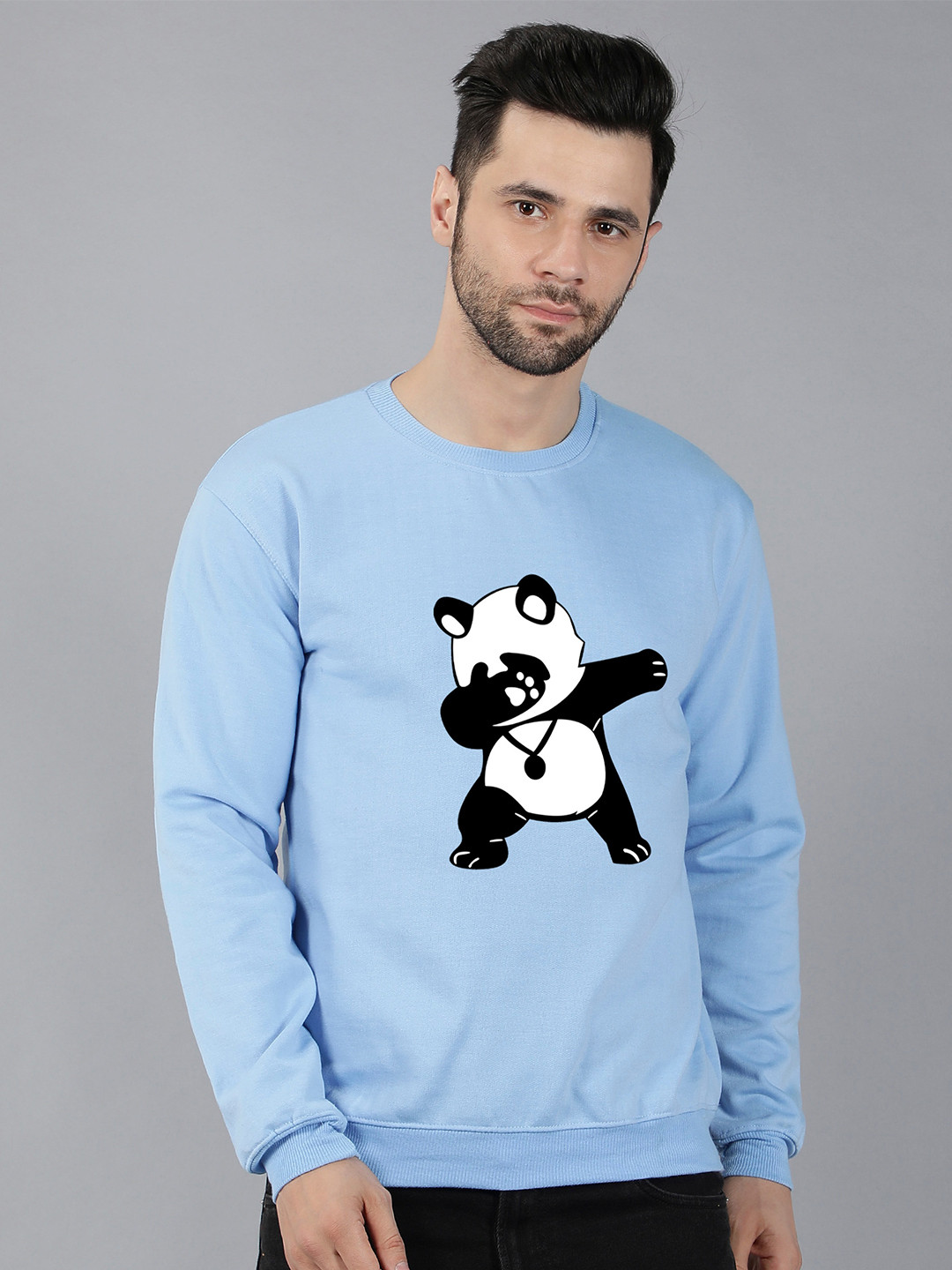 

Fashion And Youth Graphic Printed Sweatshirt, Blue