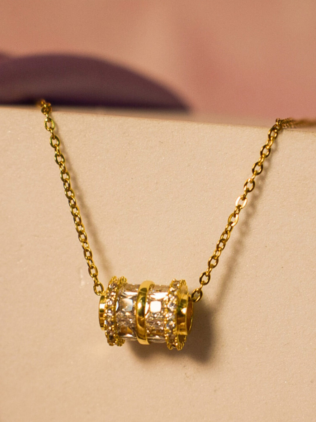 

SALTY Stainless Steel Necklace, Gold