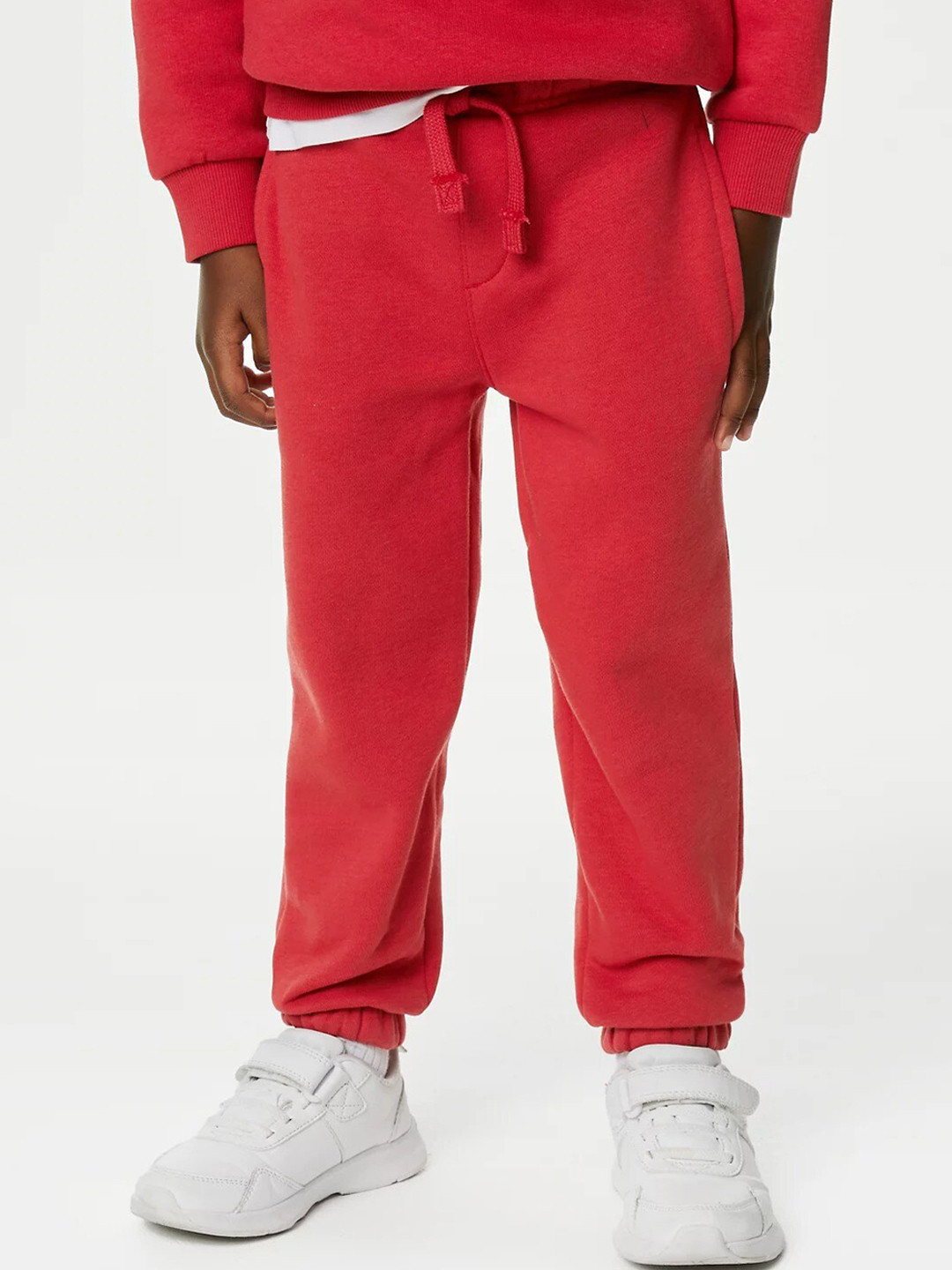 

Marks & Spencer Boys Mid-rise Jogger, Red