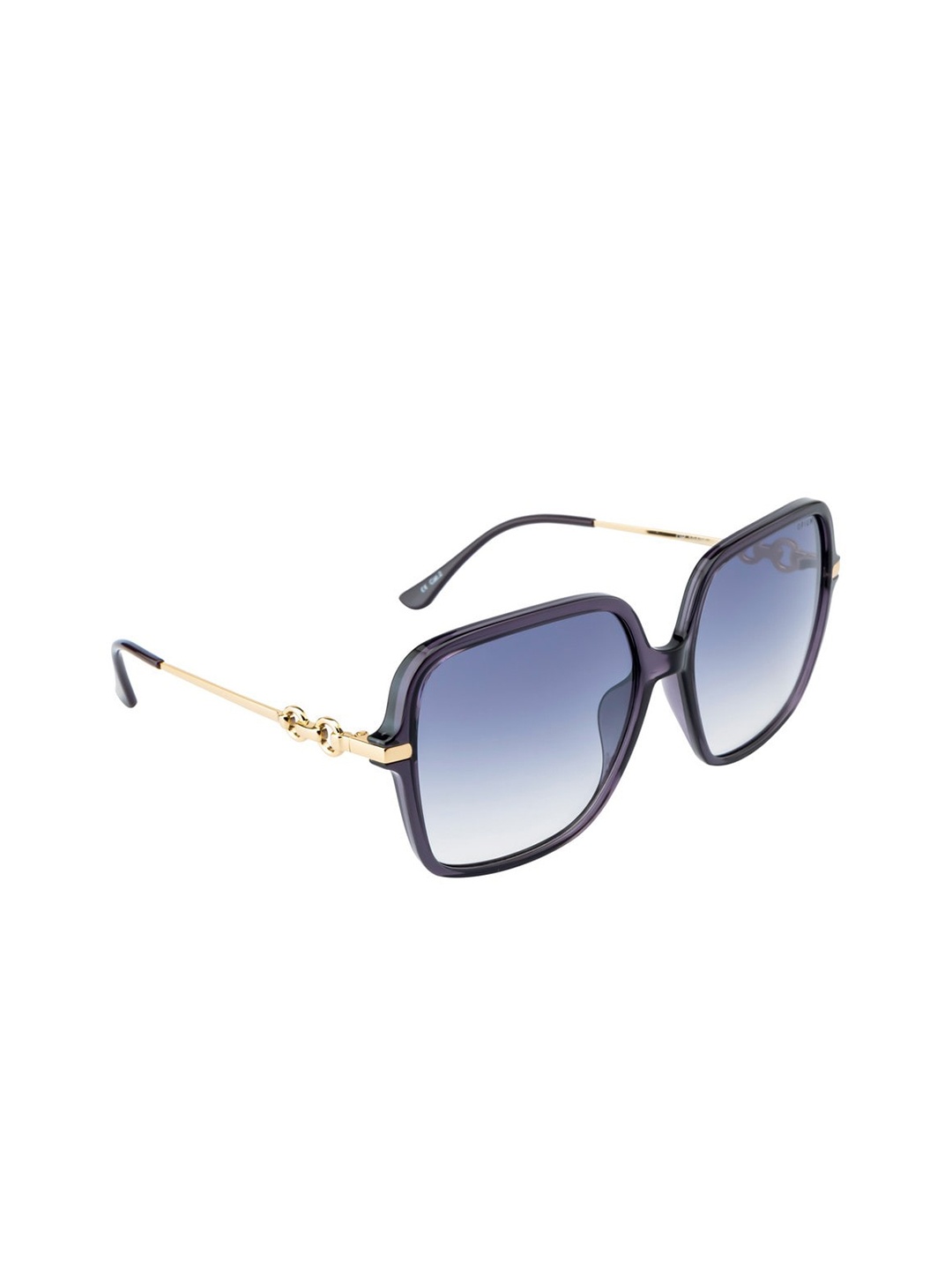 

OPIUM Women Square Sunglasses With UV Protected Lens OP-10126-C03, Grey