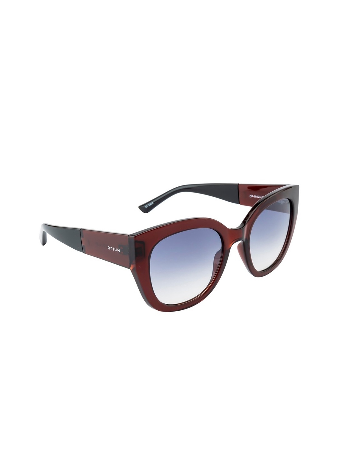 OPIUM Women Square Sunglasses & UV Protected Lens, Grey