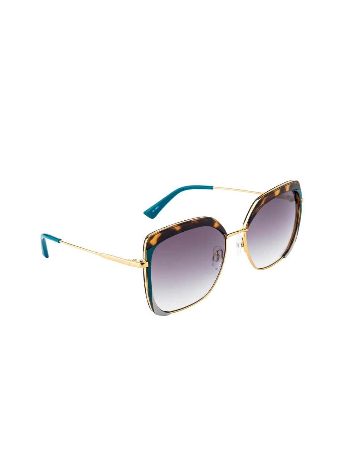 

OPIUM Butterfly Sunglasses with UV Protected Lens OP-10123-C04, Gold
