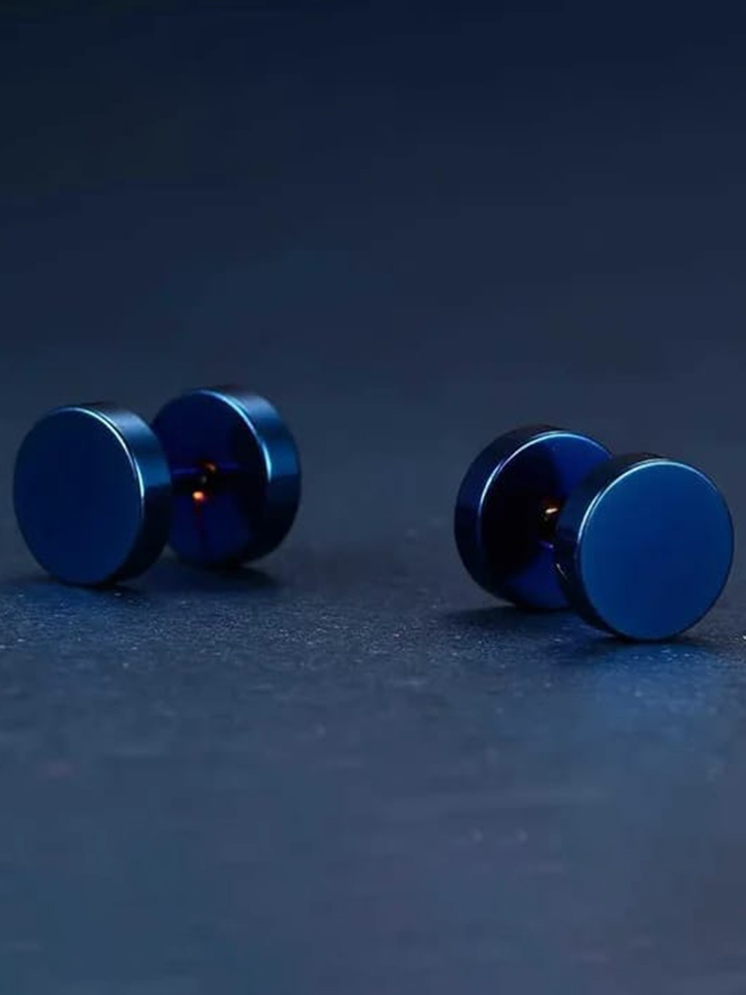 

VIEN Unisex Studs Earrings, Blue