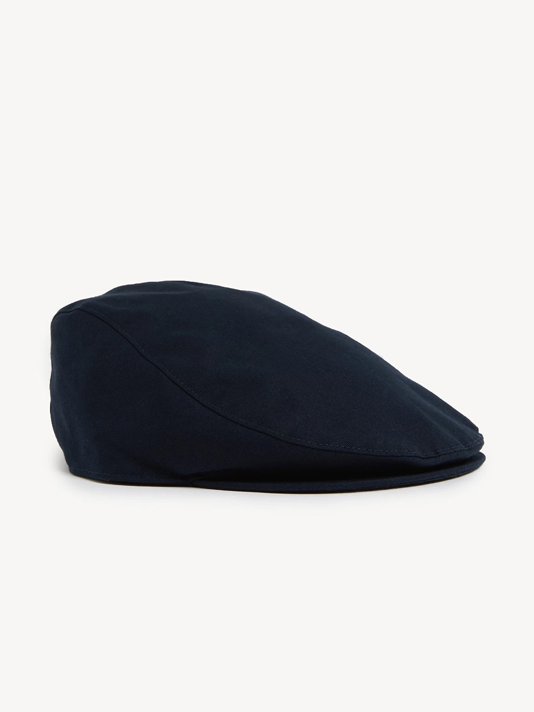 

Marks & Spencer Men Pure Cotton Ascot Cap, Navy blue