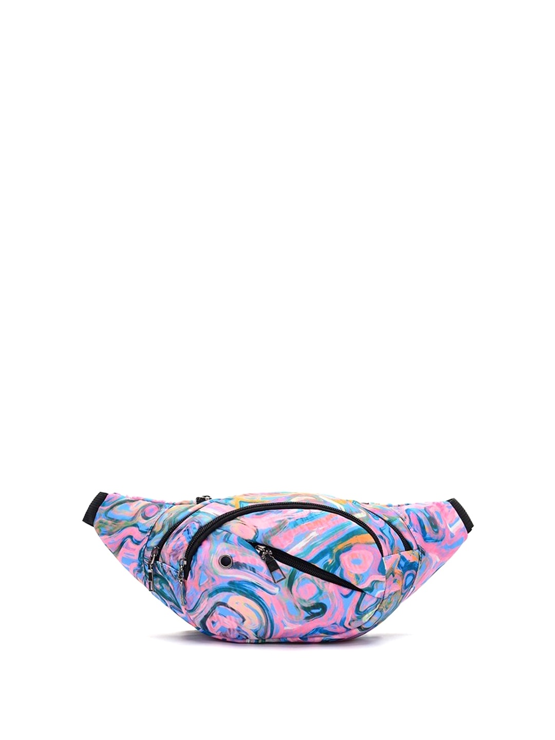 

Diva Dale Unisex Water-Resistant Printed Waist Pouch, Pink