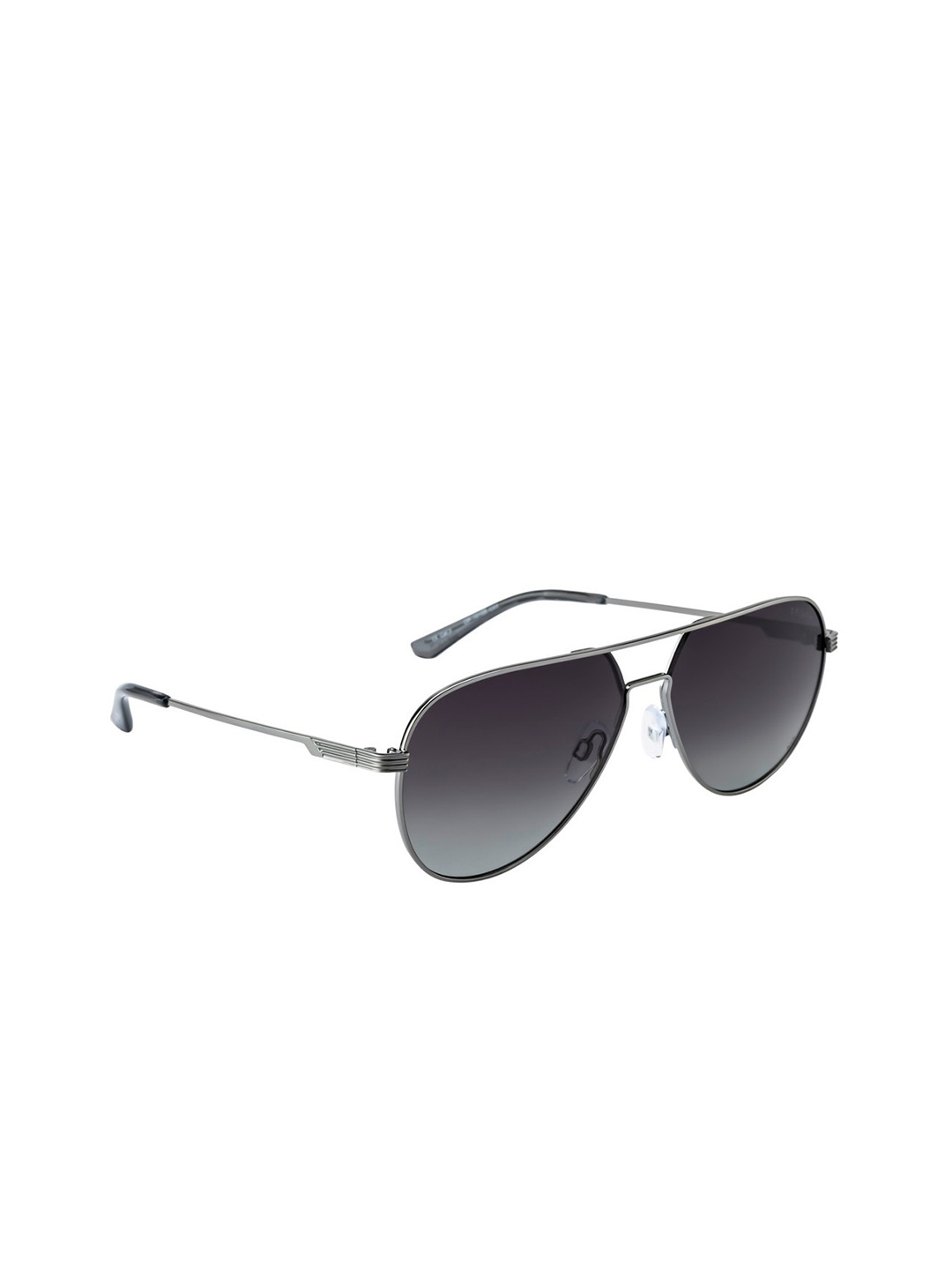 

OPIUM Men Aviator Sunglasses With Polarised & UV Protected Lens, Grey