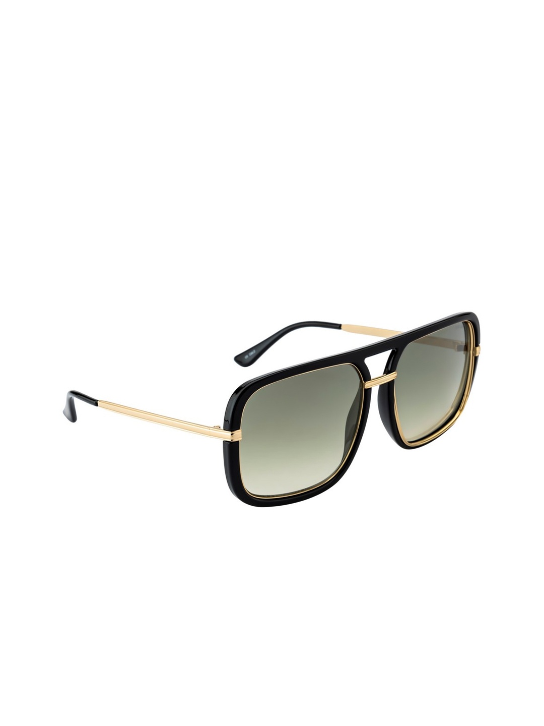 

OPIUM Men Oval Sunglasses with UV Protected Lens - OP-10114-C01, Green