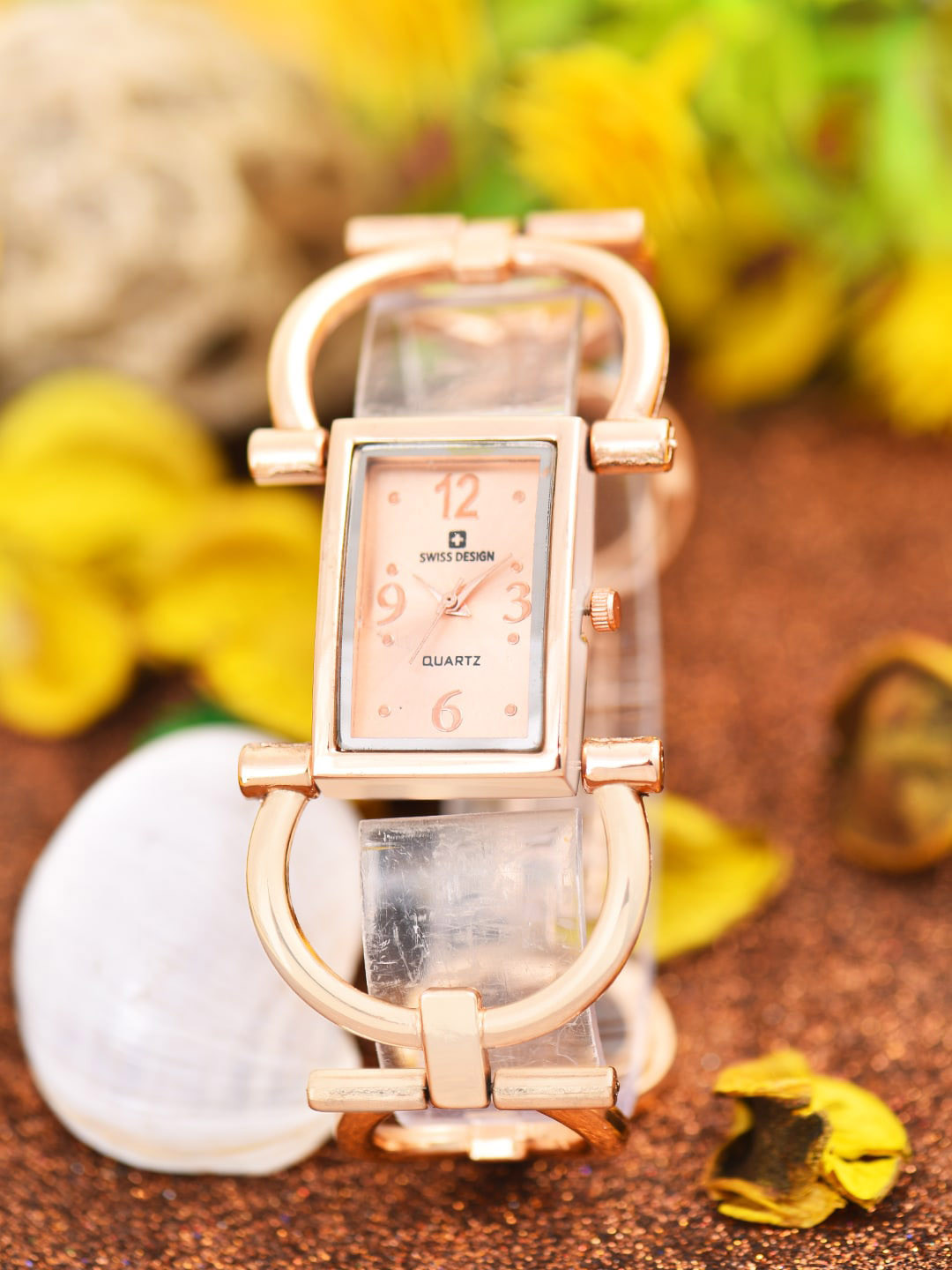 

Swiss Design Women Analogue Watch SDWatch23-006-RG, Rose gold