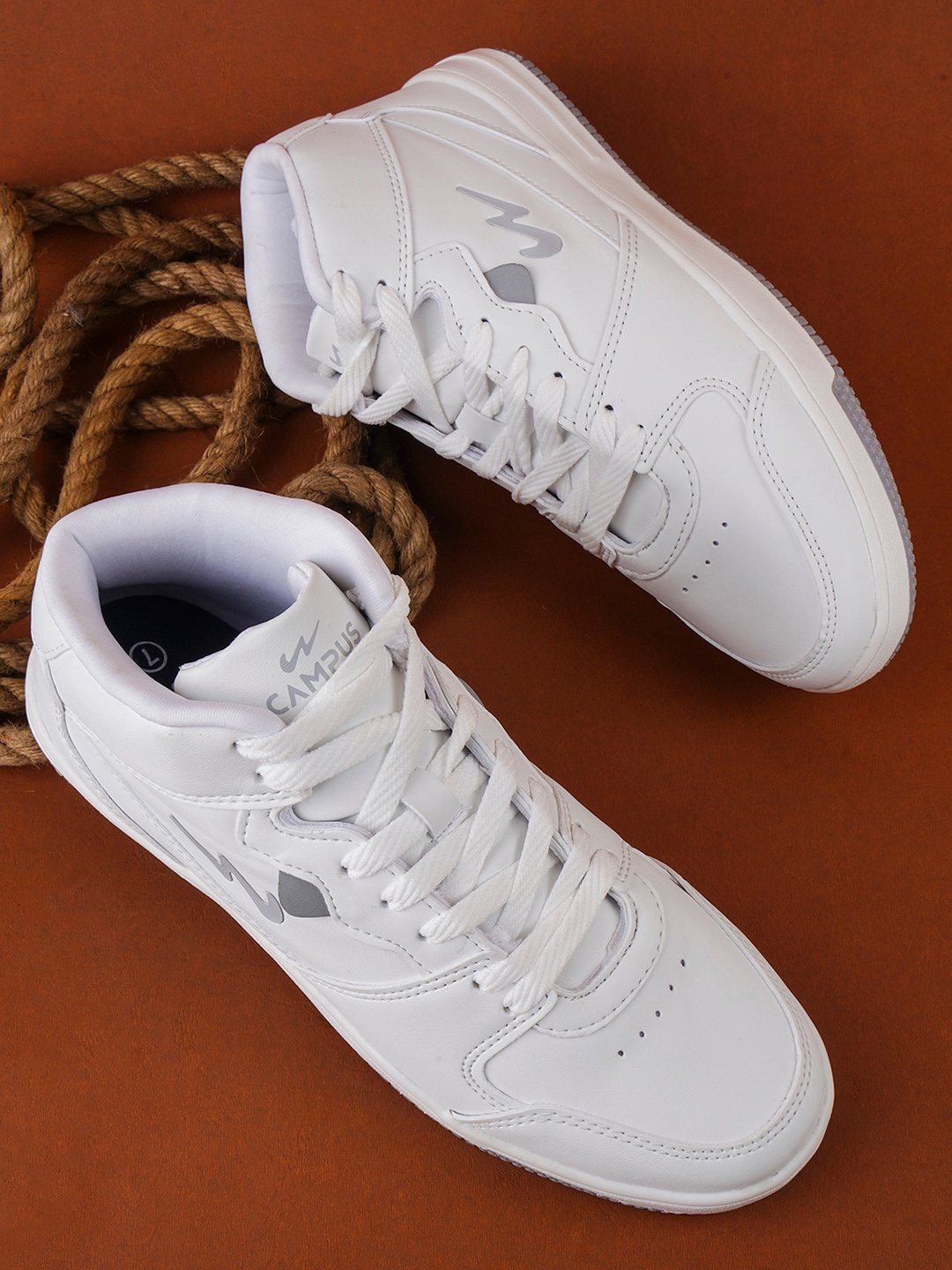 Campus OG-09 Men Lace-Up Sneaker, White