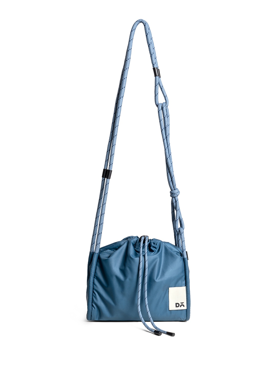 

DailyObjects Unisex Water Resistant Bucket Sling Bag, Blue
