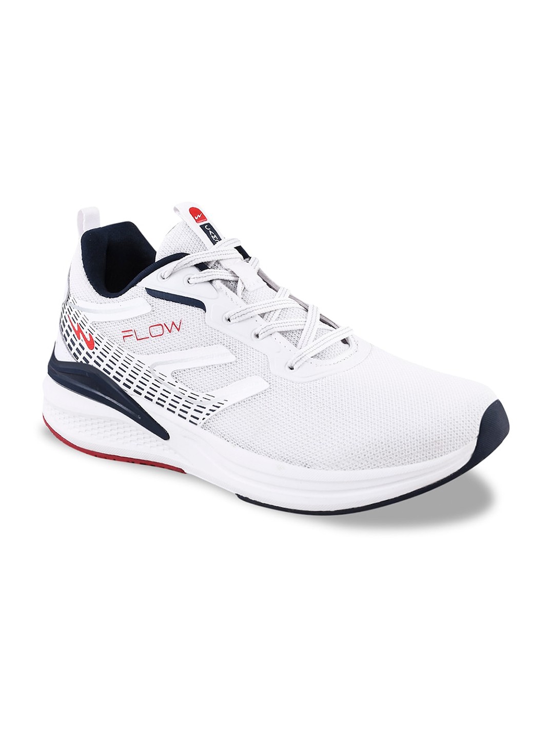 

Campus Men Mesh Running Shoes, White
