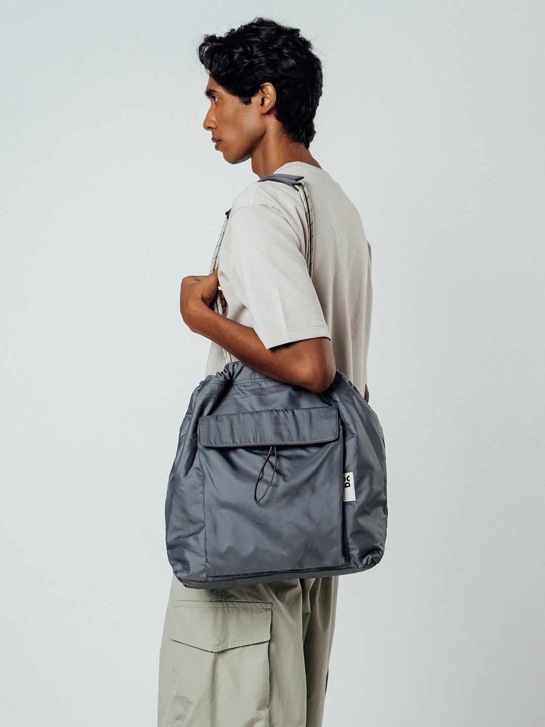 

DailyObjects Shopper Tote Bag, Grey