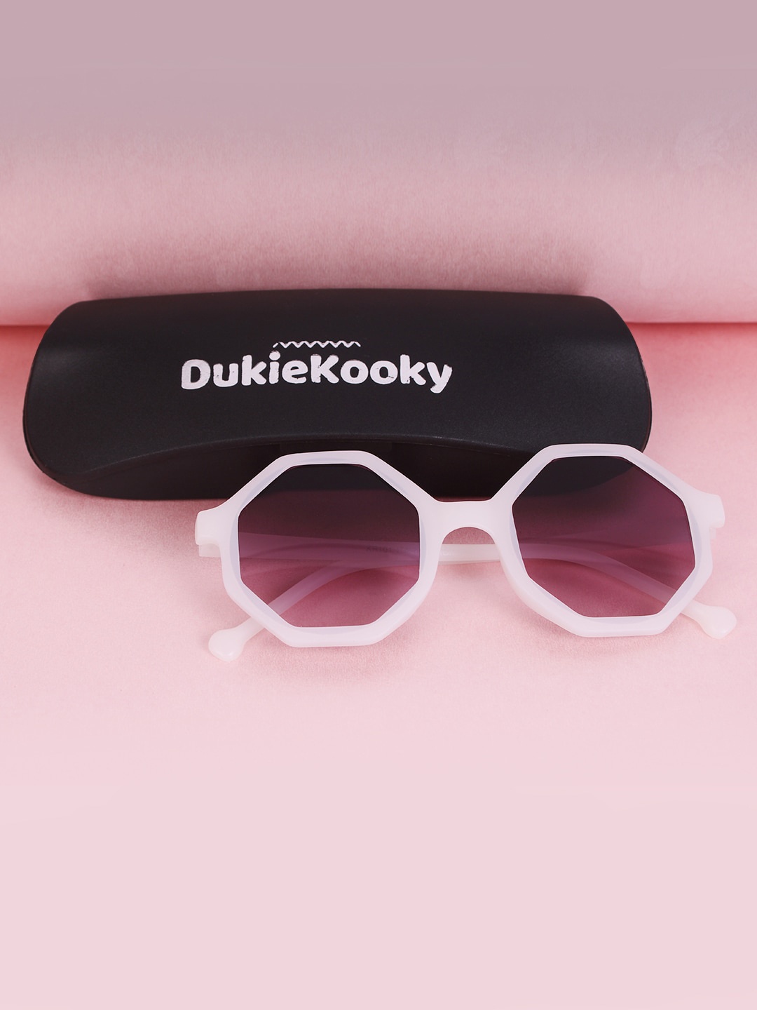 

DukieKooky Kids Round Sunglasses With UV Protected Lens DKSG408K, Black