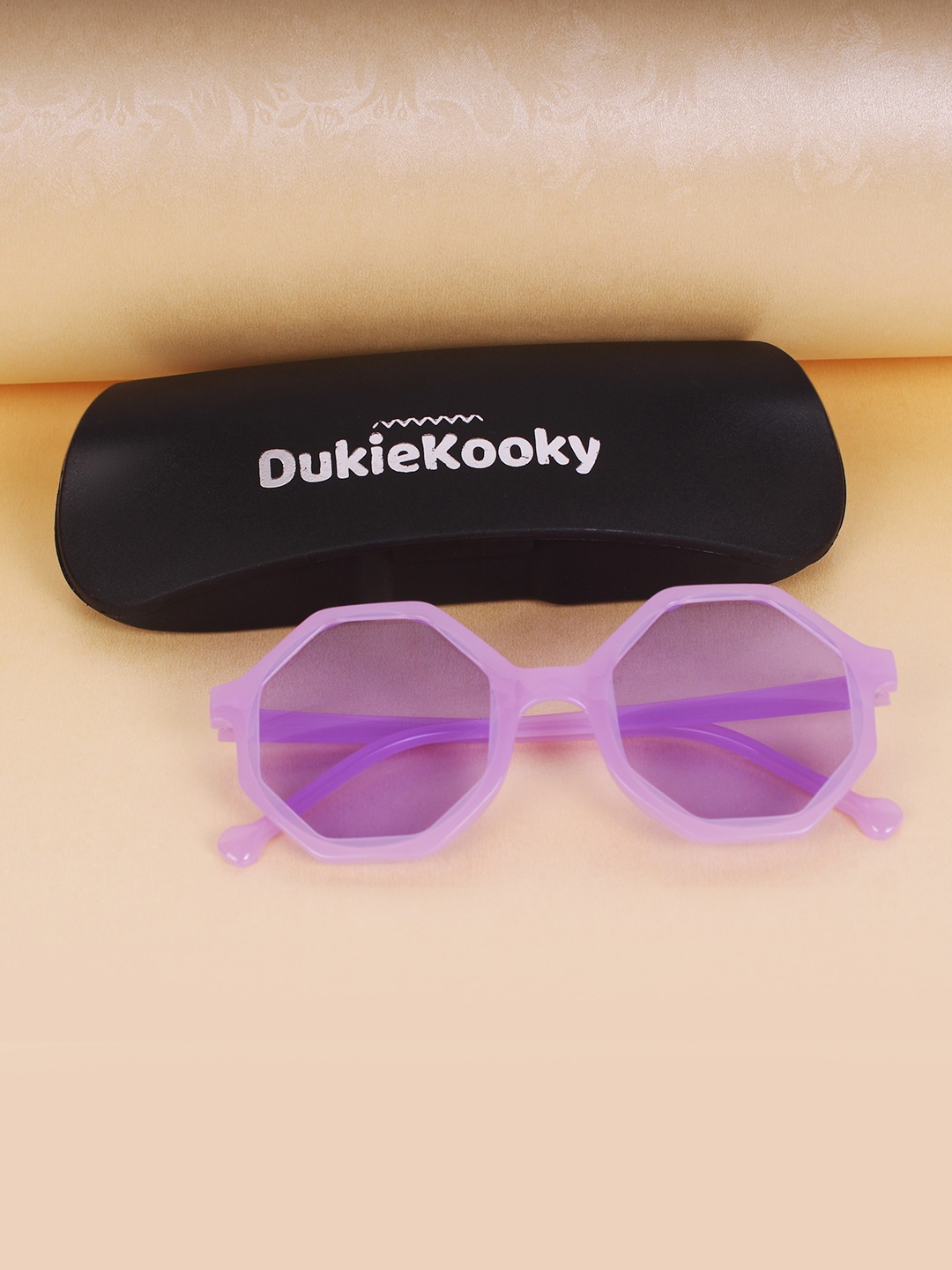 

DukieKooky Kids Round Sunglasses With UV Protected Lens DKSG408I, Purple