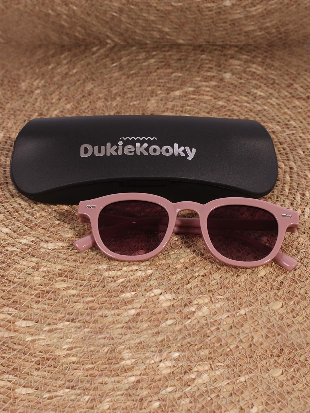 

DukieKooky Kids Wayfarer Sunglasses With UV Protected Lens DKSG409H, Black