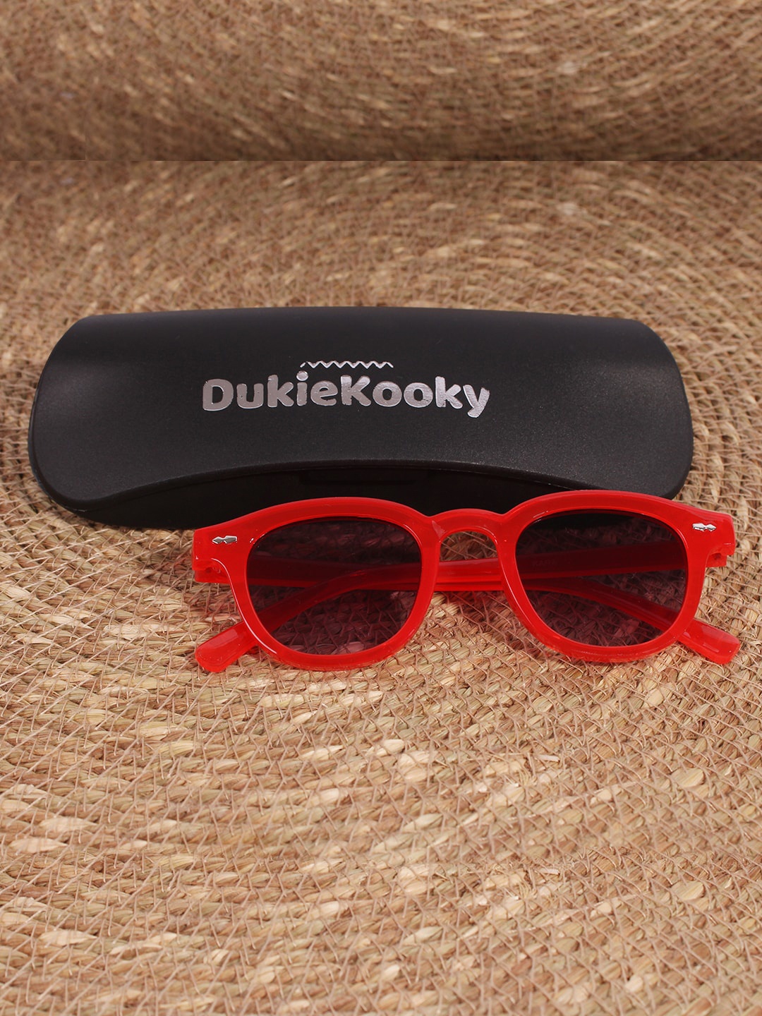 

DukieKooky Kids Wayfarer Sunglasses With UV Protected Lens DKSG409F, Purple