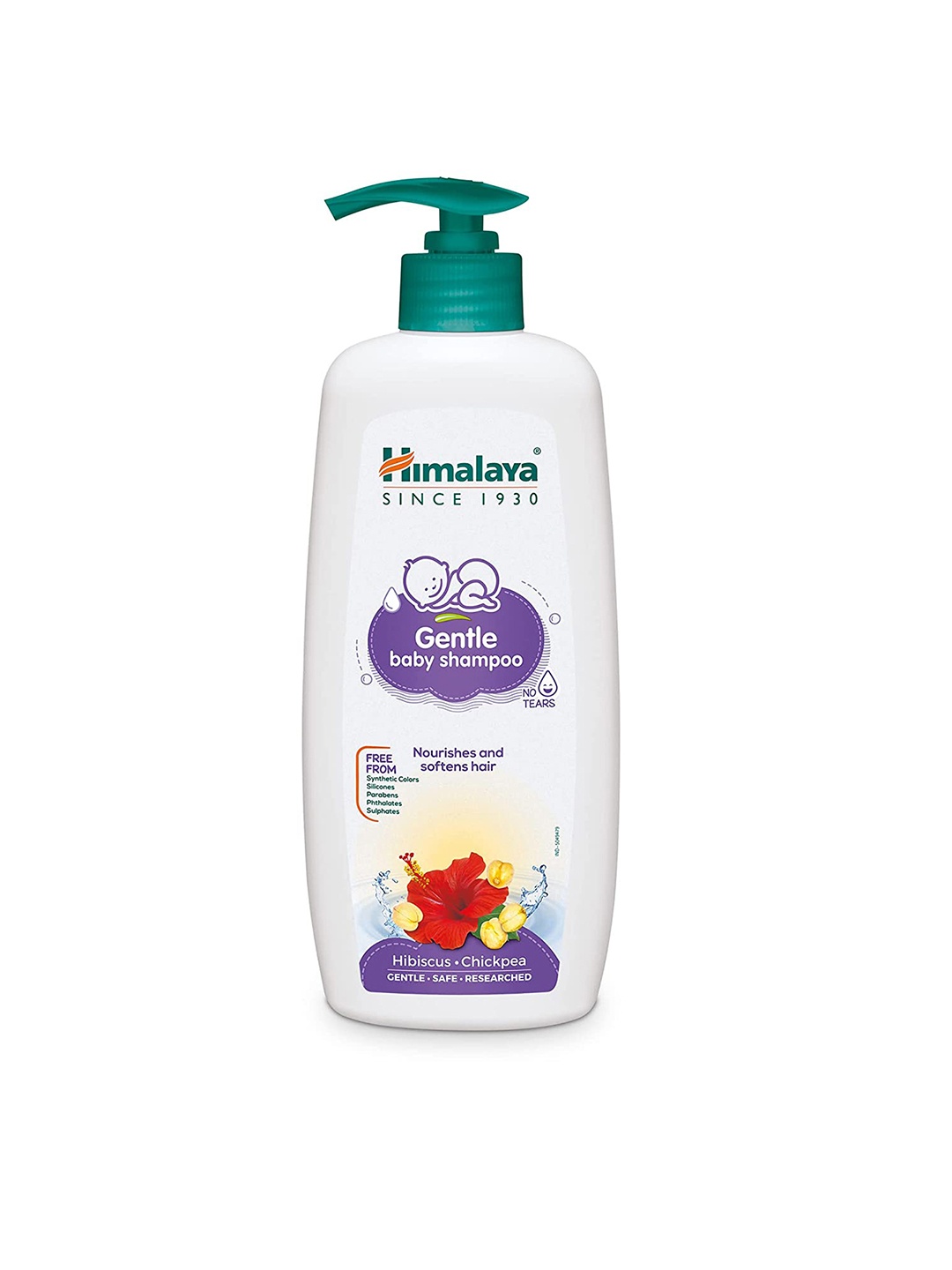 

Himalaya Gentle Baby Shampoo With Hibiscus & Chickpea To Nourish & Soften Hair - 400 ml, White