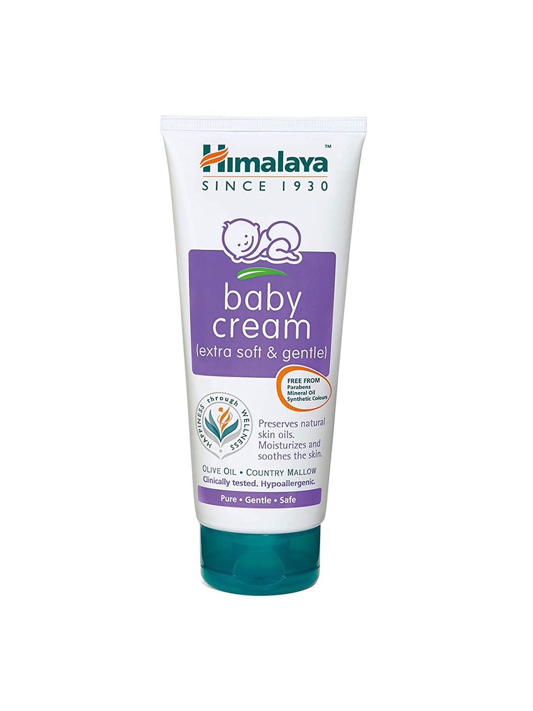 

Himalaya Extra Soft & Gentle Baby Cream with Olive Oil & Country Mallow - 200ml, White