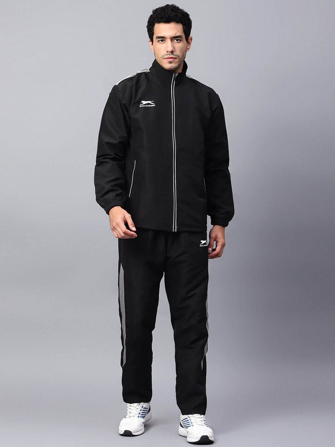 

Shiv Naresh Printed Detail Hooded Tracksuits, Black