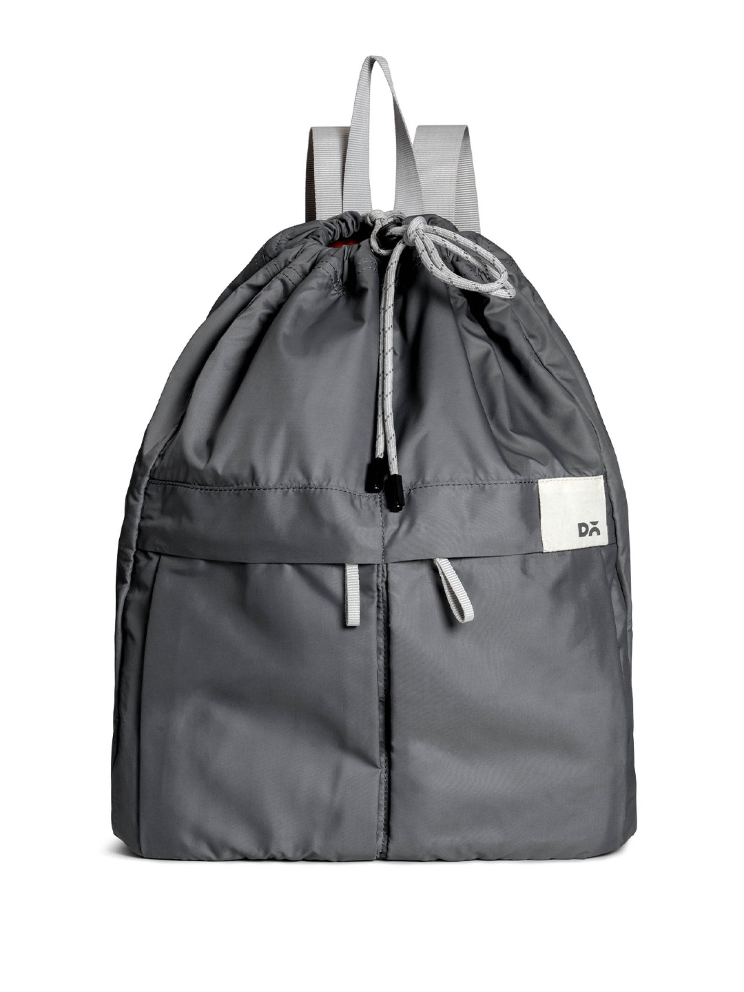 

DailyObjects Unisex Backpack With Compression Straps, Grey