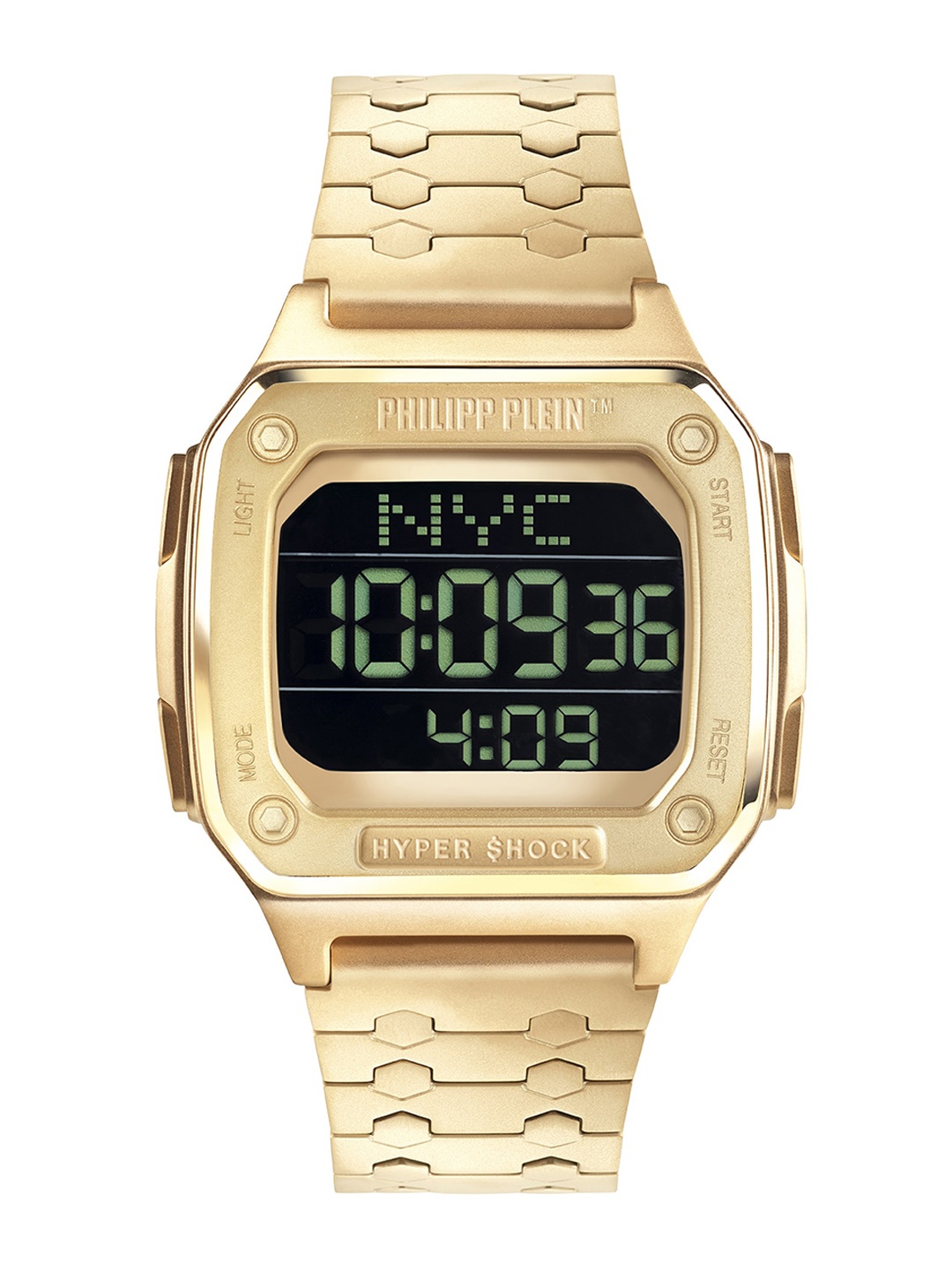 

PHILIPP PLEIN Unisex Square Dial Water Resistance Digital Watch PWHAA0621, Black