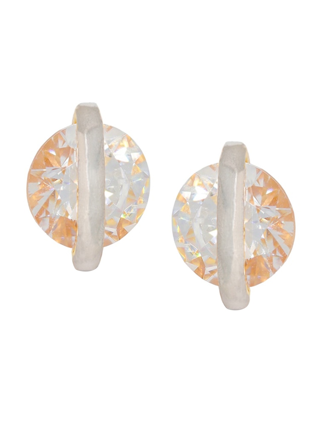 

BHIMA 22KT Stone-studded Gold Stud Earrings 2.25gm