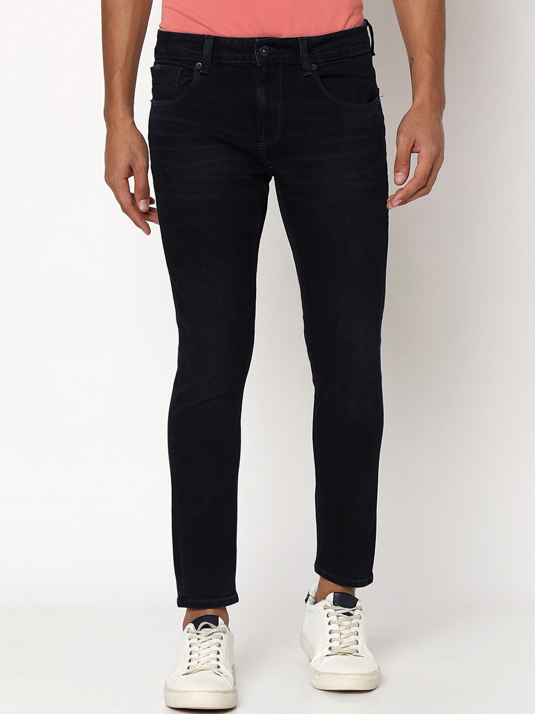 

SPYKAR Men Kano Slim Fit Clean Look Stretchable Jeans, Blue