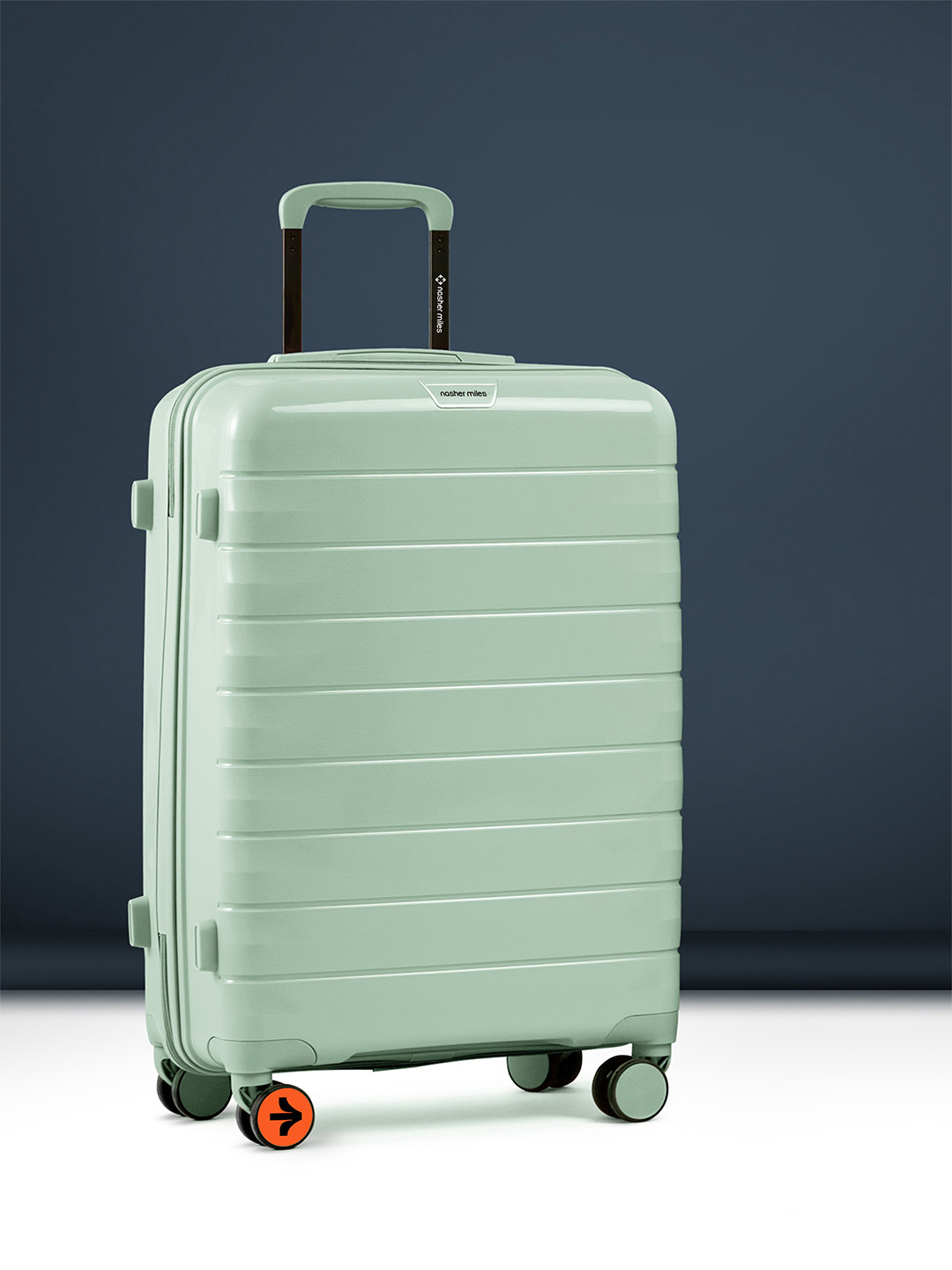 

Nasher Miles Vienna Polypropylene Large Cool Mint Trolley Bag - 28 Inch (75 cm), Sea green