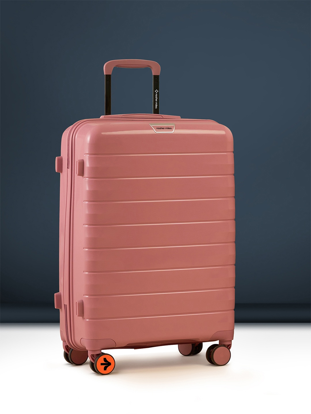 Nasher Miles Vienna Polypropylene Large Pink Trolley Bag - 28 Inch (75 cm)