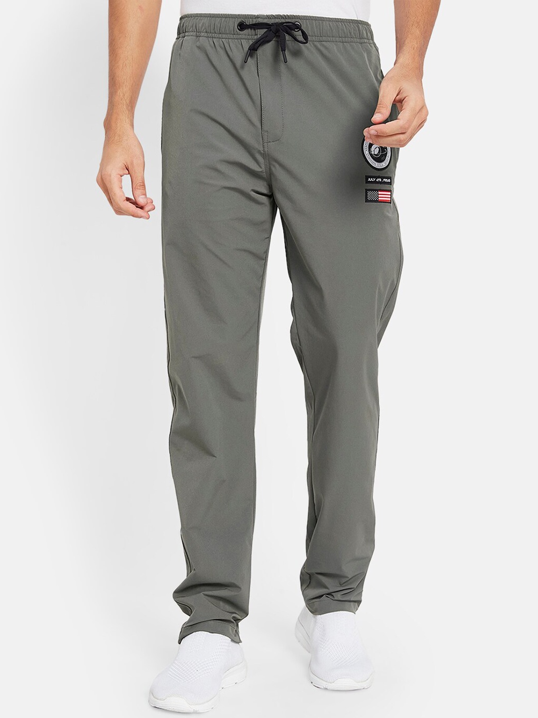 

Octave Men Regular Fit Cotton Track Pants, Grey