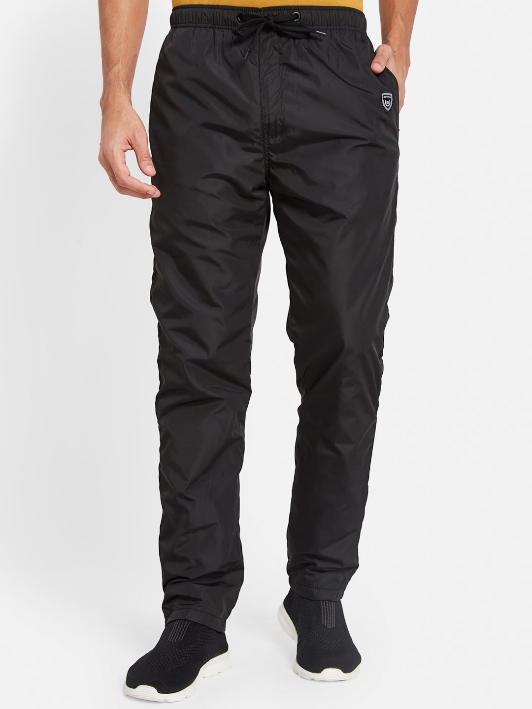 

Octave Men Regular Fit Cotton Track Pants, Black
