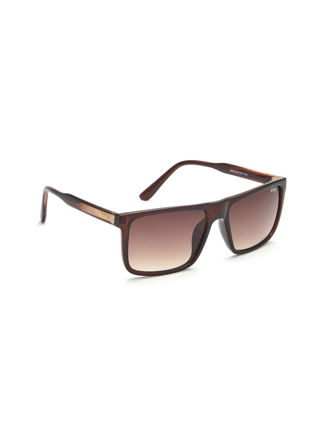 

IDEE Men Square UV Protected Lens Sunglasses IDS2655C2SG, Brown